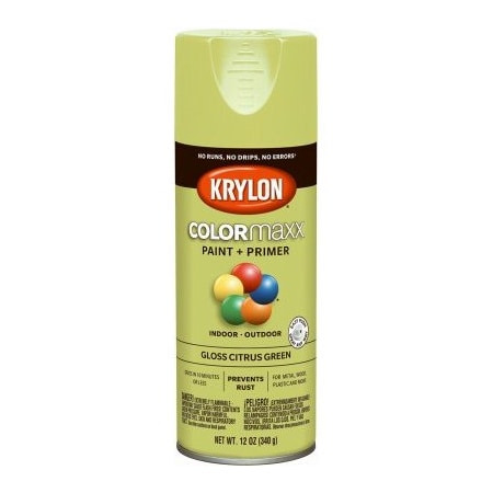 Krylon 12OZ Cit GRN GLS Paint K05512007